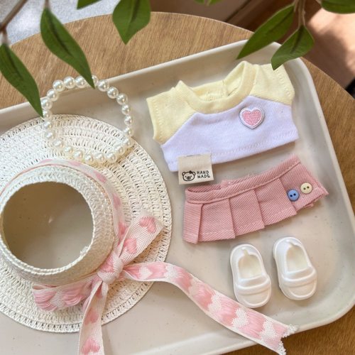 labubu拉布布娃衣一二代可爱套装