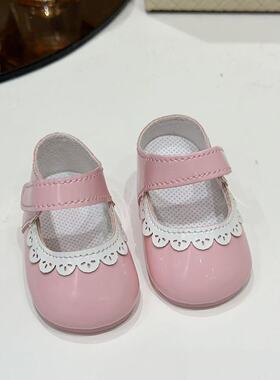 拉布布123代labubu着替17cm娃娃皮鞋10cm棉花娃娃鞋换装配饰3.8鞋