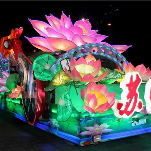 铝合金车架巡游花车电动巡游花车底盘生产巡游花车设计