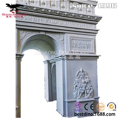 世界各地大型微缩景观模型专业定制凯旋门罗马斗兽场电影道具