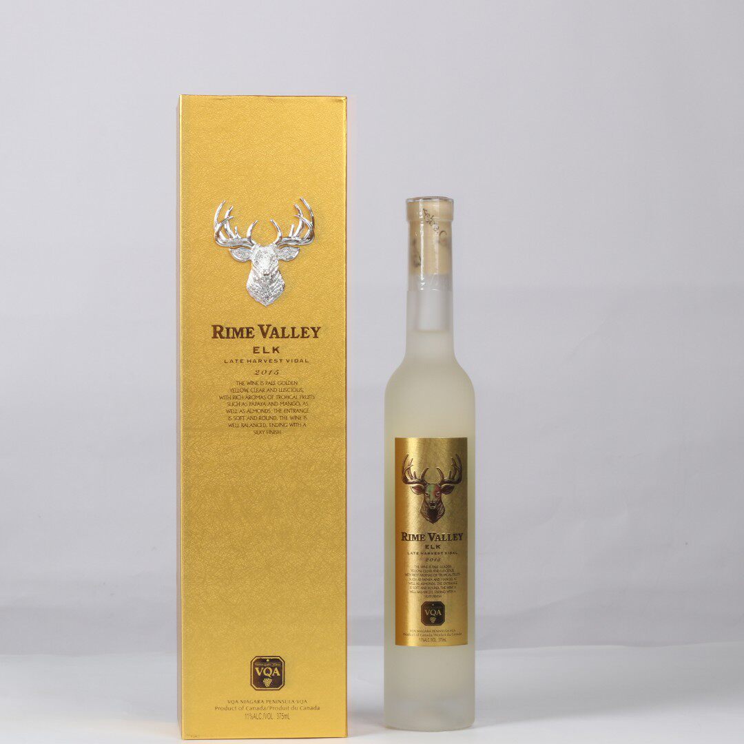 雾凇冰谷麋鹿晚收白375ml*2双支礼盒-特价