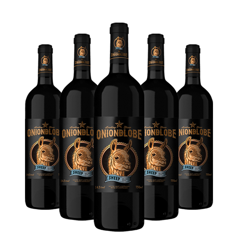 洋葱环球领头羊干红葡萄酒