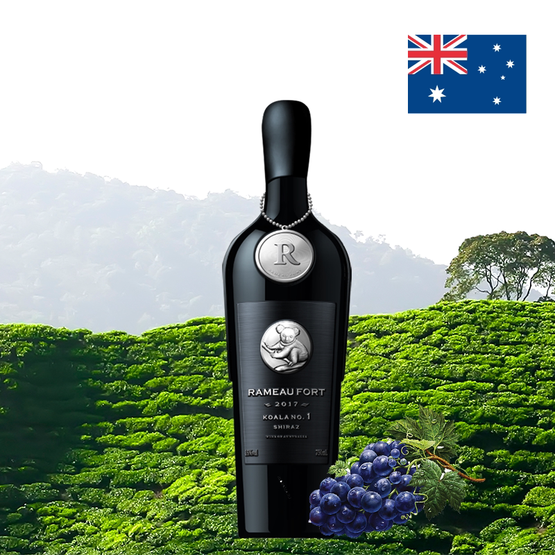 拉摩图堡·考拉一号西拉干红葡萄酒750ml单支装   16%vol