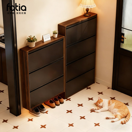 【热销30w+】日式实木鞋柜