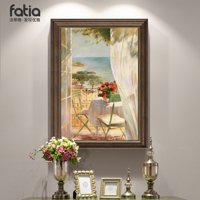 油画玄关装饰画法蒂雅