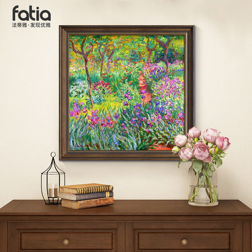 睡莲餐厅高档壁画2022新款