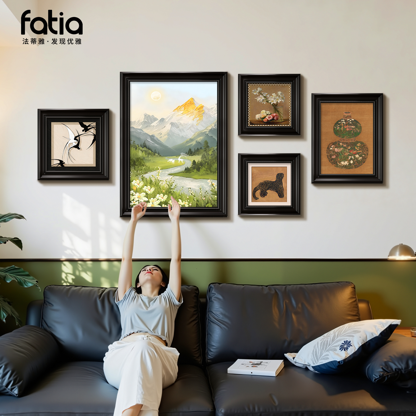 【小红书推荐】适合大白墙的挂画