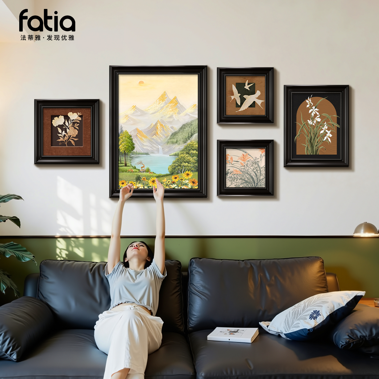 【小红书推荐】适合大白墙的挂画