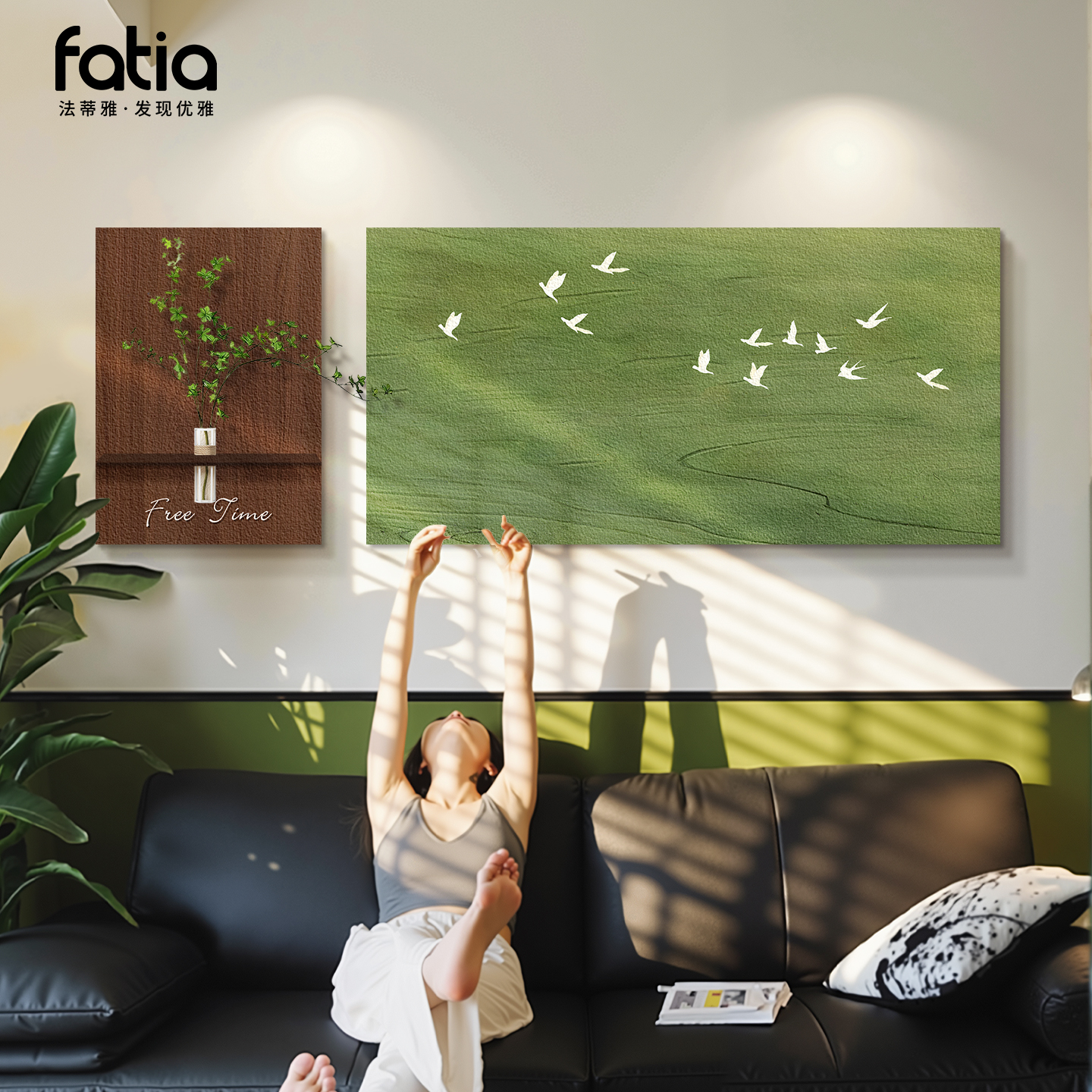 【小红书推荐】适合大白墙的挂画