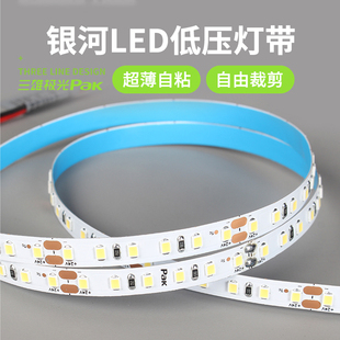 三雄极光LED灯带银河系列24V低压2835裸板12W/米套管60珠白光定制