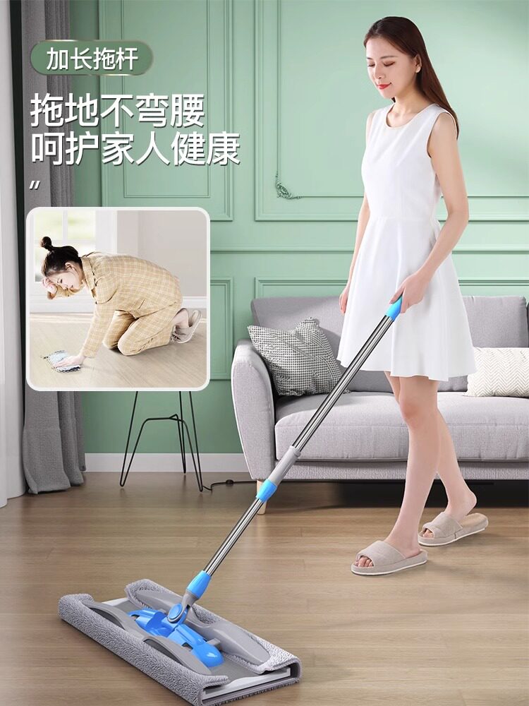 采购产品平拖把,手洗的,家庭一拖把清洁,懒拖把工件,木地板,