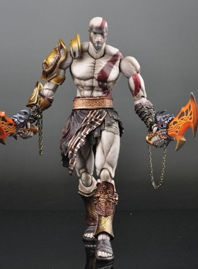 pa改 战神 克雷多斯  Kratos 奎托斯 关节可动模型手办摆件人偶