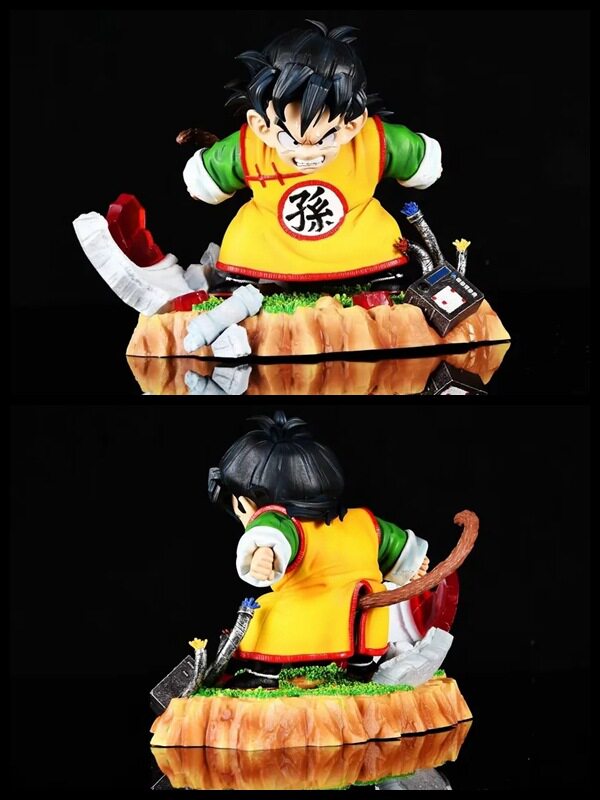 超级赛亚人 gk cs 愤怒 孙悟饭 1/4 雕像场景 模型 摆件 盒装手办