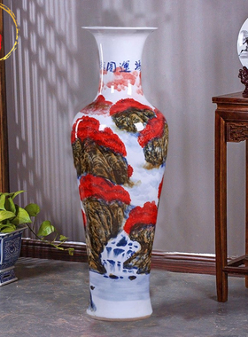 威弗列德手绘青花中式家居装饰