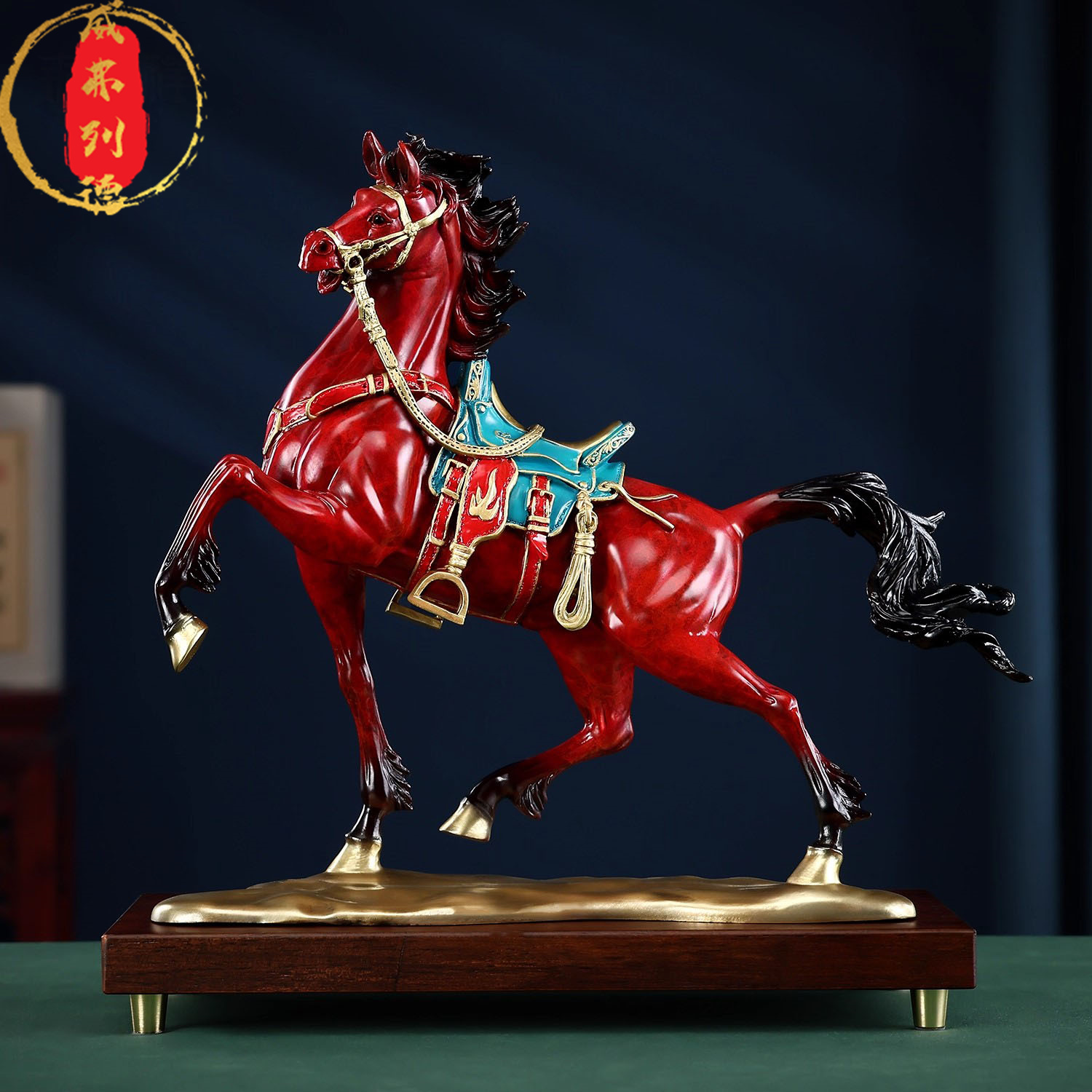 威弗列德家居办公室装饰马到成功