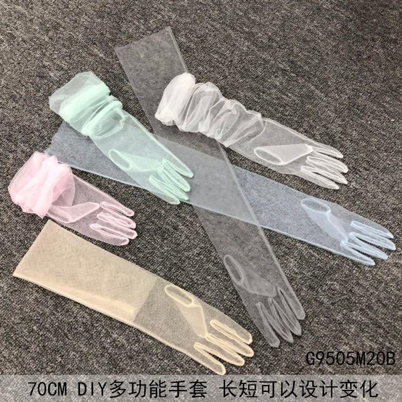 超仙网纱手套 女款超薄长款手套黑色白色酒红礼服长婚纱触屏手机|ruв категории Женская одежда, Cвадебные платья, платье/вечернее платье - от Buy2taobao.com для оказания профессиональной услуги покупки агента Taobao