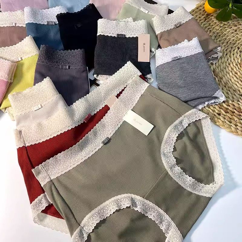 小兰裙3099中高腰女士螺旋纹蕾丝边高弹纯棉裆性感三角内裤美少女,女士内衣/男士内衣/家居服,女三角裤,淘宝优惠券,粉丝福利购,淘宝优惠卷
