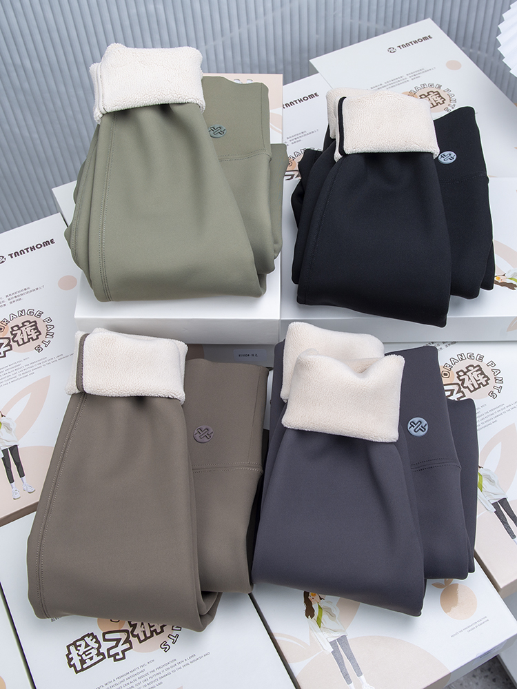 佐丹伊羊羔绒打底裤81005鲨鱼裤