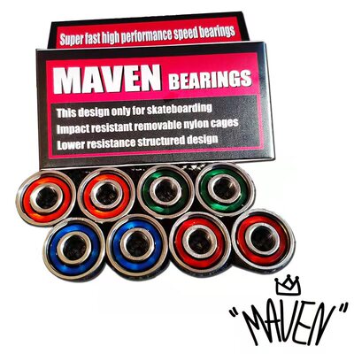 maven专业滑板轴承彩色高转速