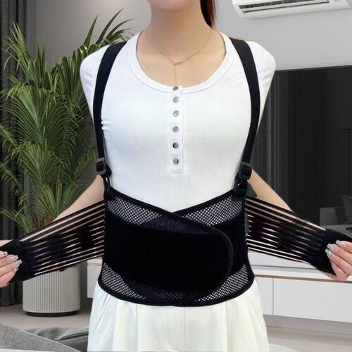 新型护腰带升级加宽塑形护腰背带男女通用收腹神器背带式护腰带夏