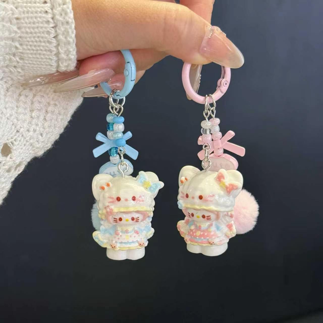 小猫元素礼物可爱立体卡