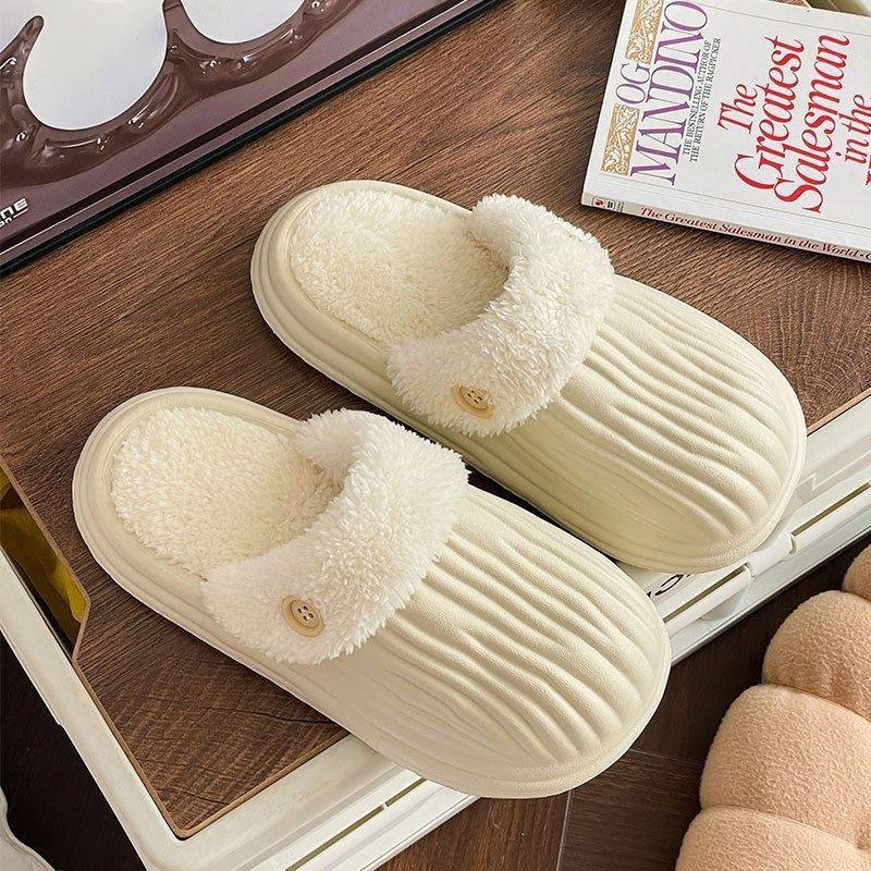 可拆卸内胆棉拖鞋棉拖鞋可拆卸可拆洗冬季踩屎感居家保暖拖鞋