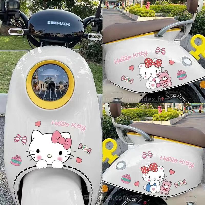 2026新款电动车贴纸凯蒂