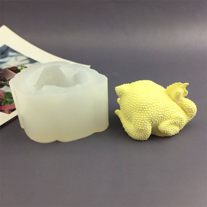 白切鸡模具白斩鸡白切鸡慕斯冰激淋硅胶模具diy创意鸡造型冰糕甜