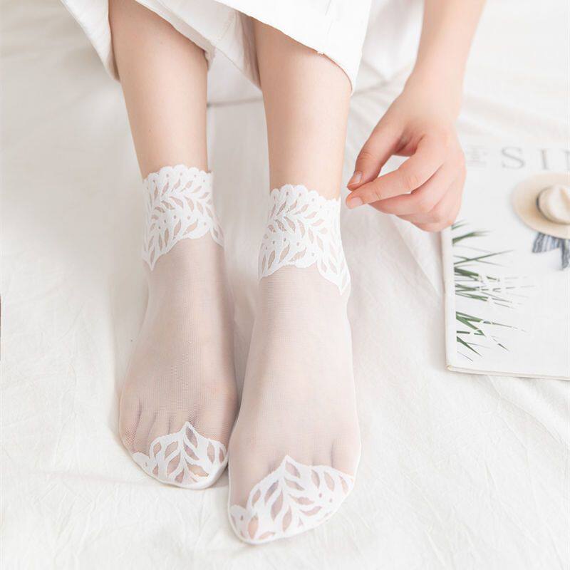 丝袜脚底纯棉袜子女ins潮