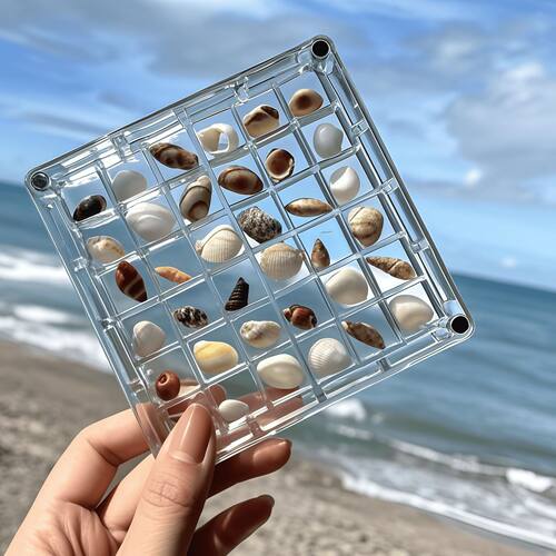 透明装饰盒新款海边奢华