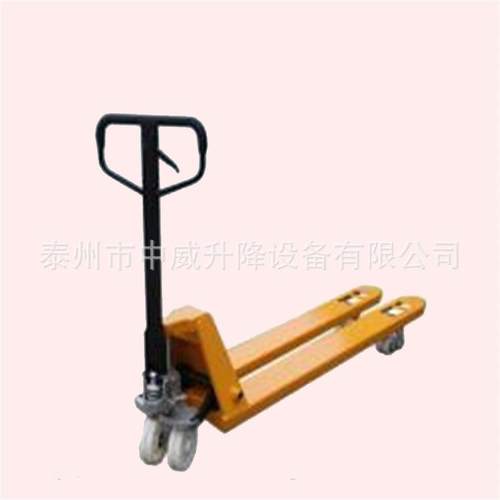 1吨2吨吨5吨狭窄型手动搬运车液压托盘车手动油压地牛手拖车