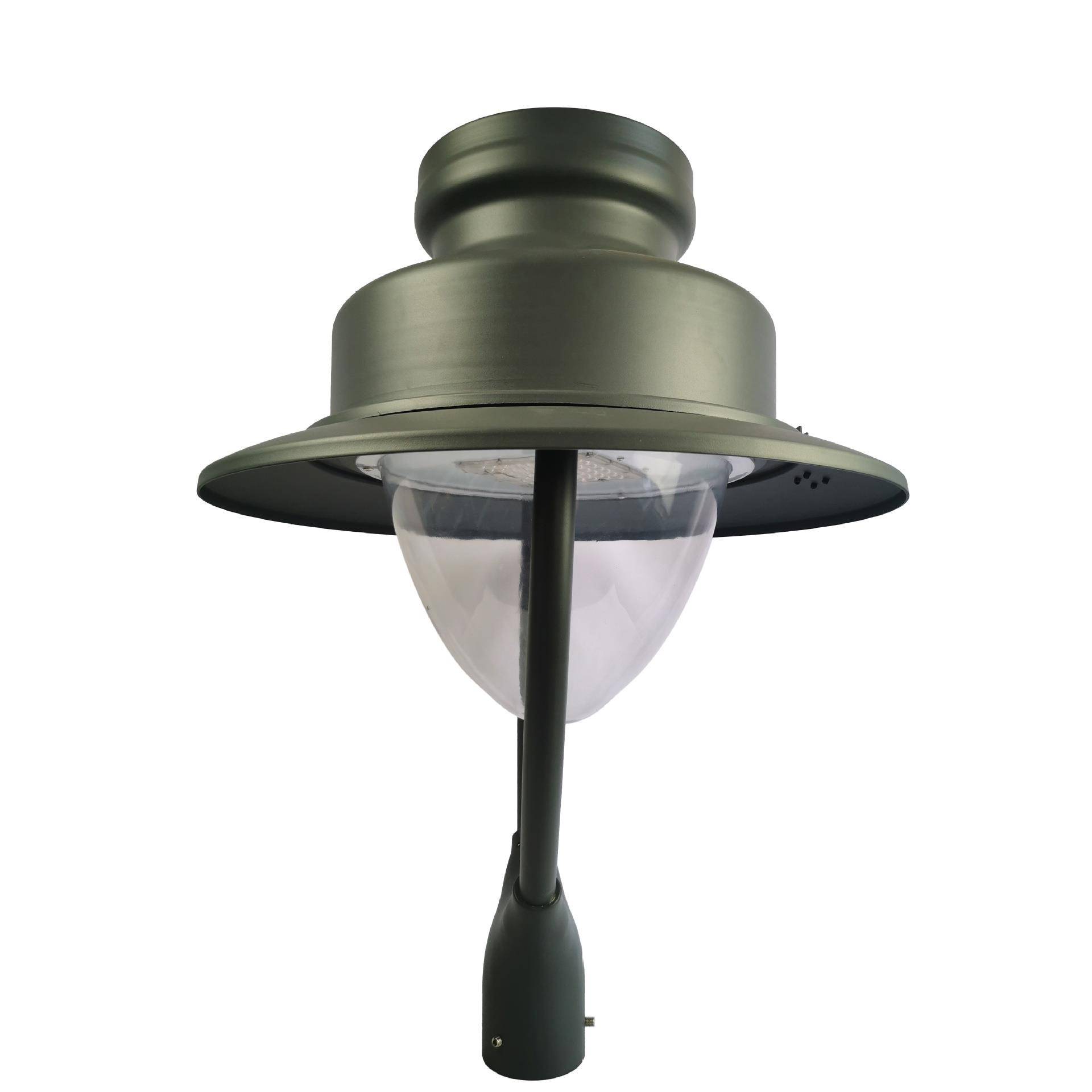 厂家直销户外防水LED皇冠灯庭院灯头吊装托举通用款