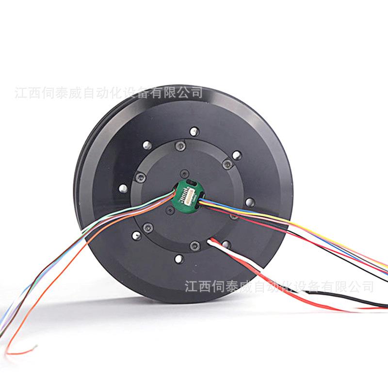 PM10025无刷直流伺服电机带滑环编码器机器人手臂关节轮毂