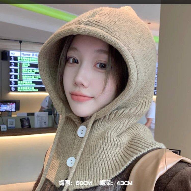 羽绒服帽子可拆卸单买韩