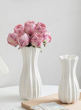 百合花专用花瓶高级感陶