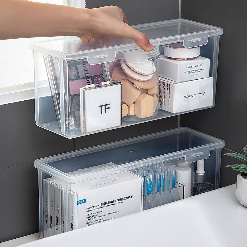 马桶储物盒卫生间姨妈巾收纳盒浴室厕所厕纸防水免打孔卫生巾纸置