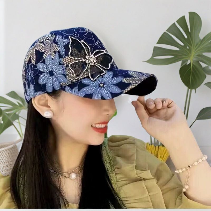 女士巨好看防晒帽夏天蕾