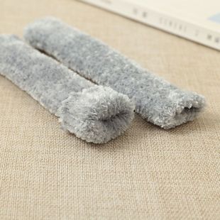 门把手护套月子柔软绒毛针织加厚保暖防冻耐磨门把手保护套物业礼