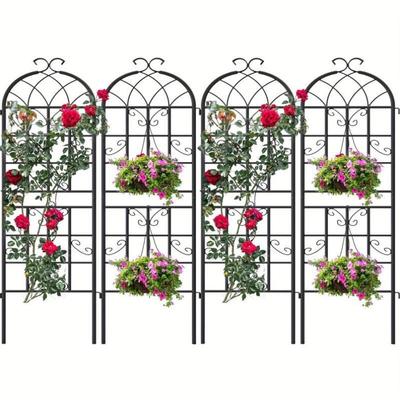 2/4 Pcs 71'''' tal Decorative Garden Fencing Trellis