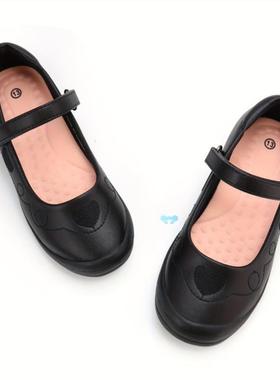 Girls Mary Jane Shoes Comfortable School Uniform Dress跨境