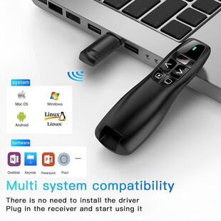 Presentation Clicker 2.4GHz Wires Pen USB Remote Control