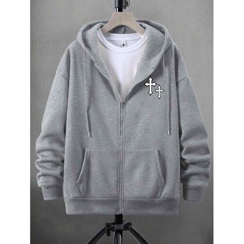 M 63183 Embroidered Pony Hooded Cardigan 刺绣小马连帽开衫卫