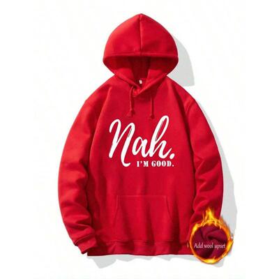 I 37059 I'M GOOD print hoodie I'M GOOD 印花卫衣跨境外贸