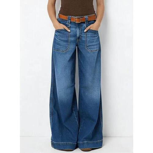 D 57092 Loose Fit Straight Leg Jeans 宽松直筒牛仔裤