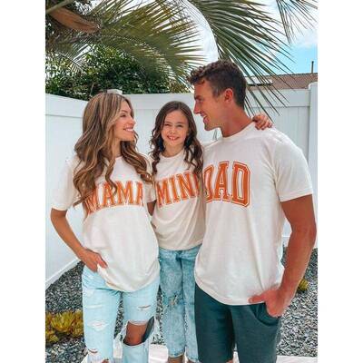 E 40486 Kids Letter Print T-Shirt 儿童长袖T恤