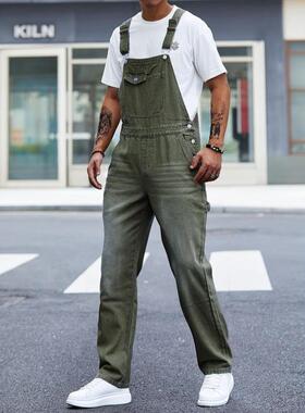 I 395 亚马逊速卖通款 Overalls跨境代发新款工装、制服