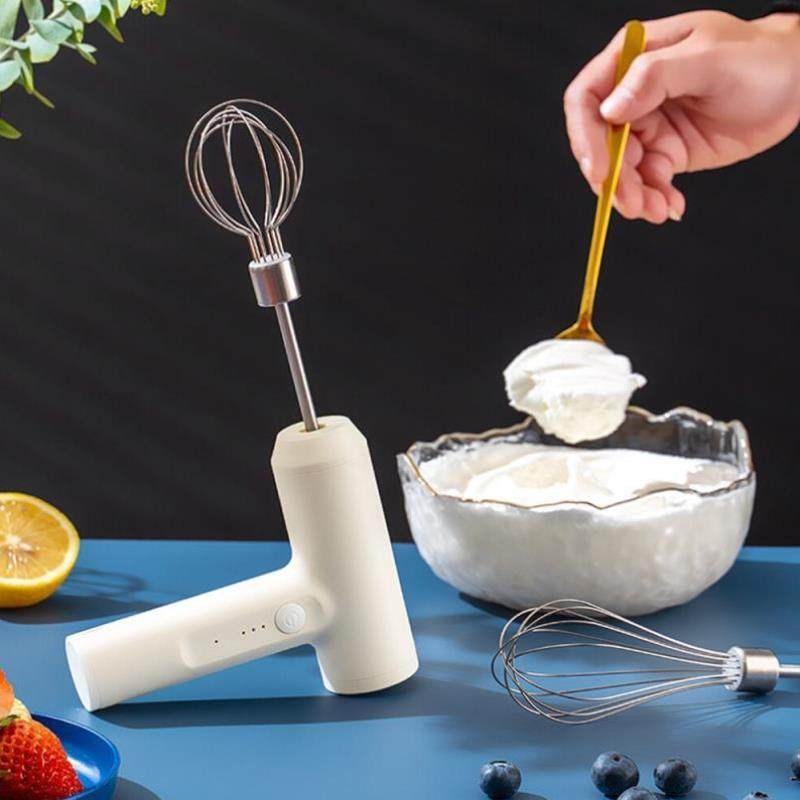 1 PCS Wires Electric Food Mixer Portable 3 Speeds Egg