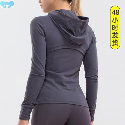 Long Sleeve Yoga Shirt Fness Workout Sport Tops长袖瑜伽衫