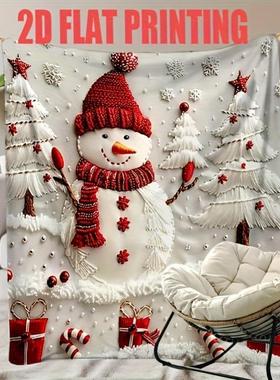 跨境 Women's Shaping Undeear 平面图案圣诞雪人圣诞装饰