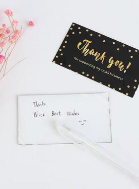 30/50Pcs Thank You For Your Order For Supporting My Small